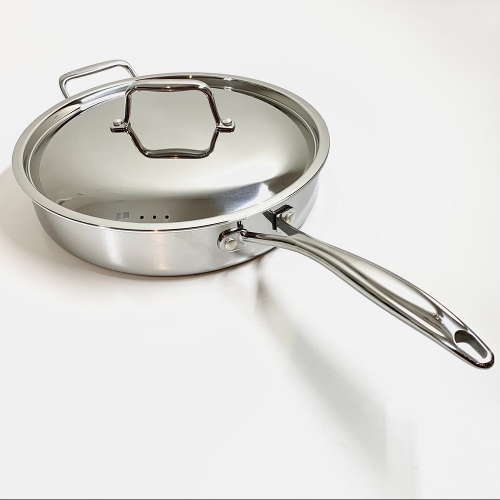 Stone&Beam Tri-Ply Stainless 5qt Saute Pan & Lid - Picture 14 of 16